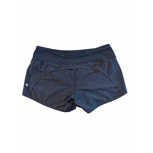 Lululemon Pants - Lululemon Black speed up shorts - size 10 - 4” inseam